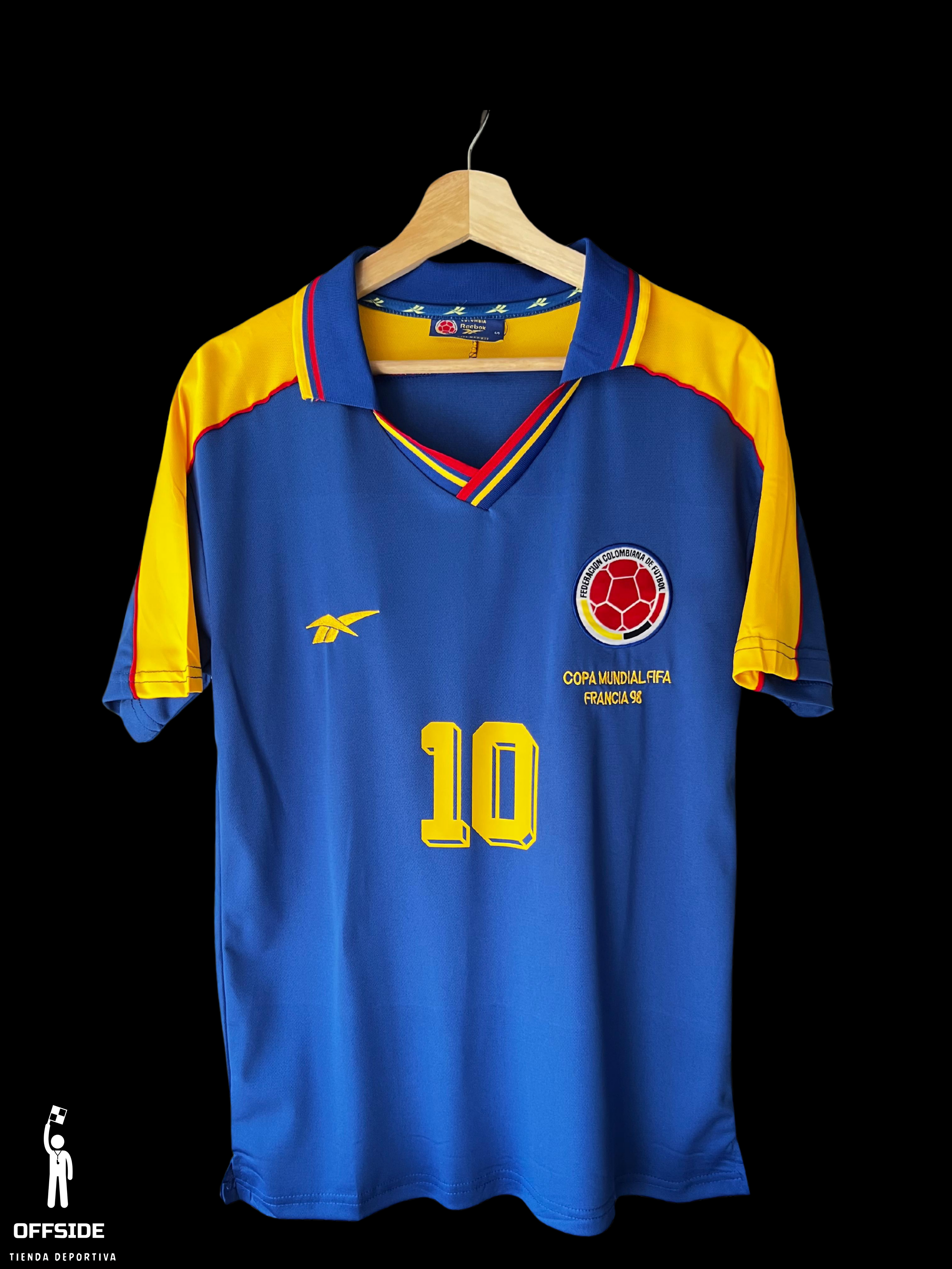 SELECCIÓN COLOMBIA VISITANTE 1998