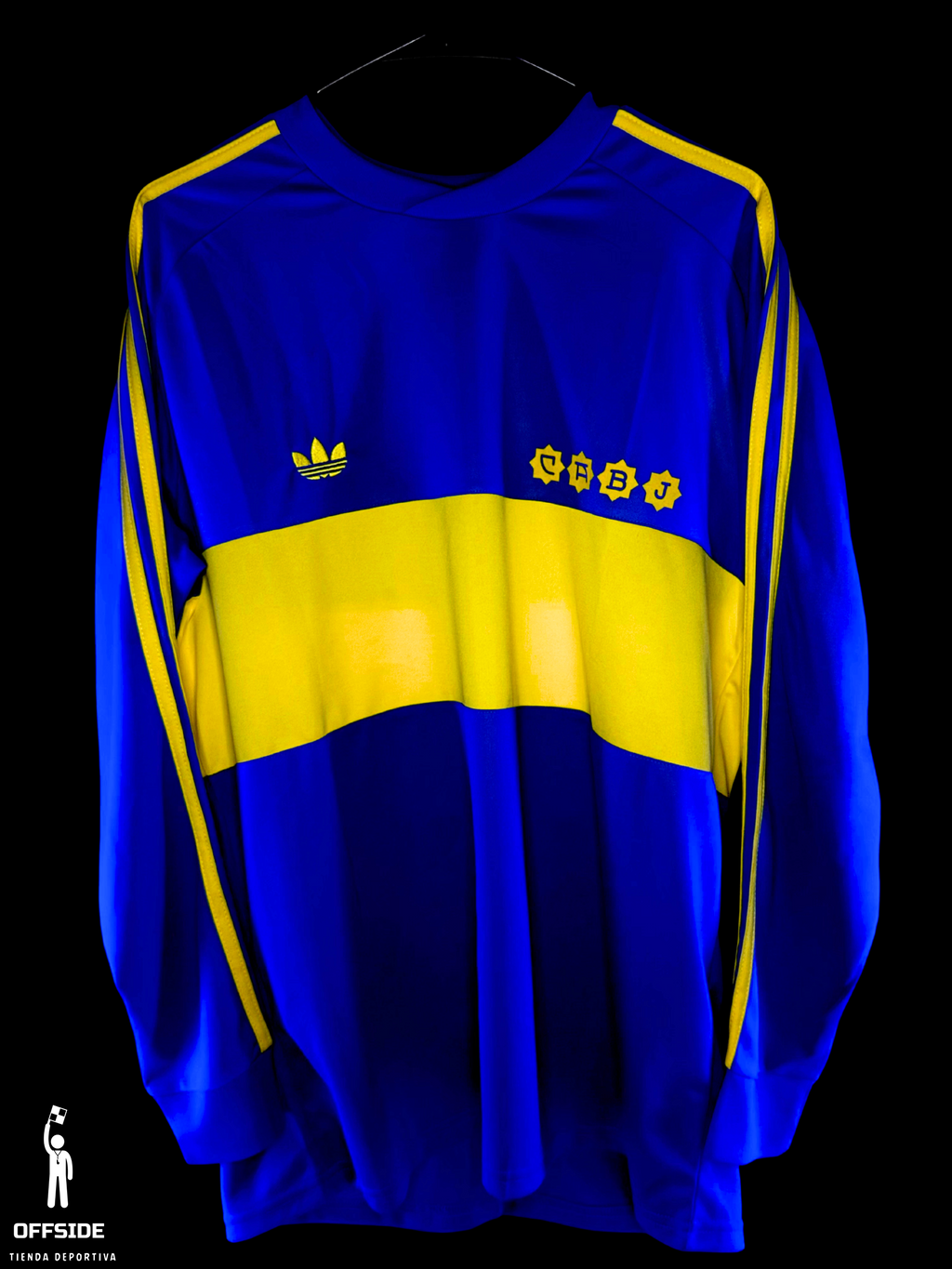 BOCA JUNIORS MANGA LARGA 1981/82