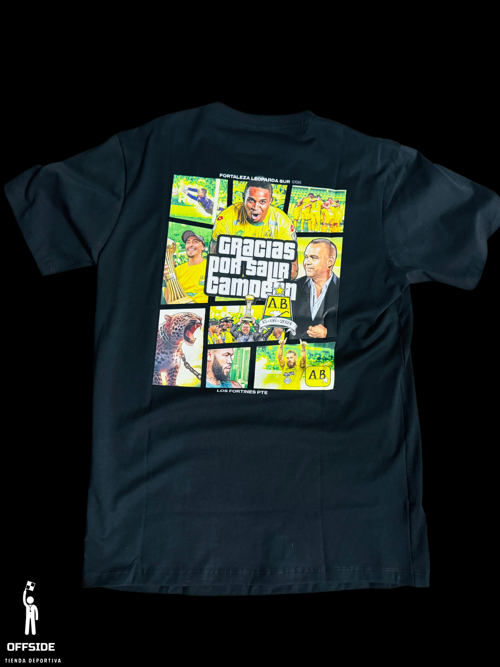 CAMISETA FORTALEZA LEOPARDA SUR - ATLÉTICO BUCARAMANGA 2024