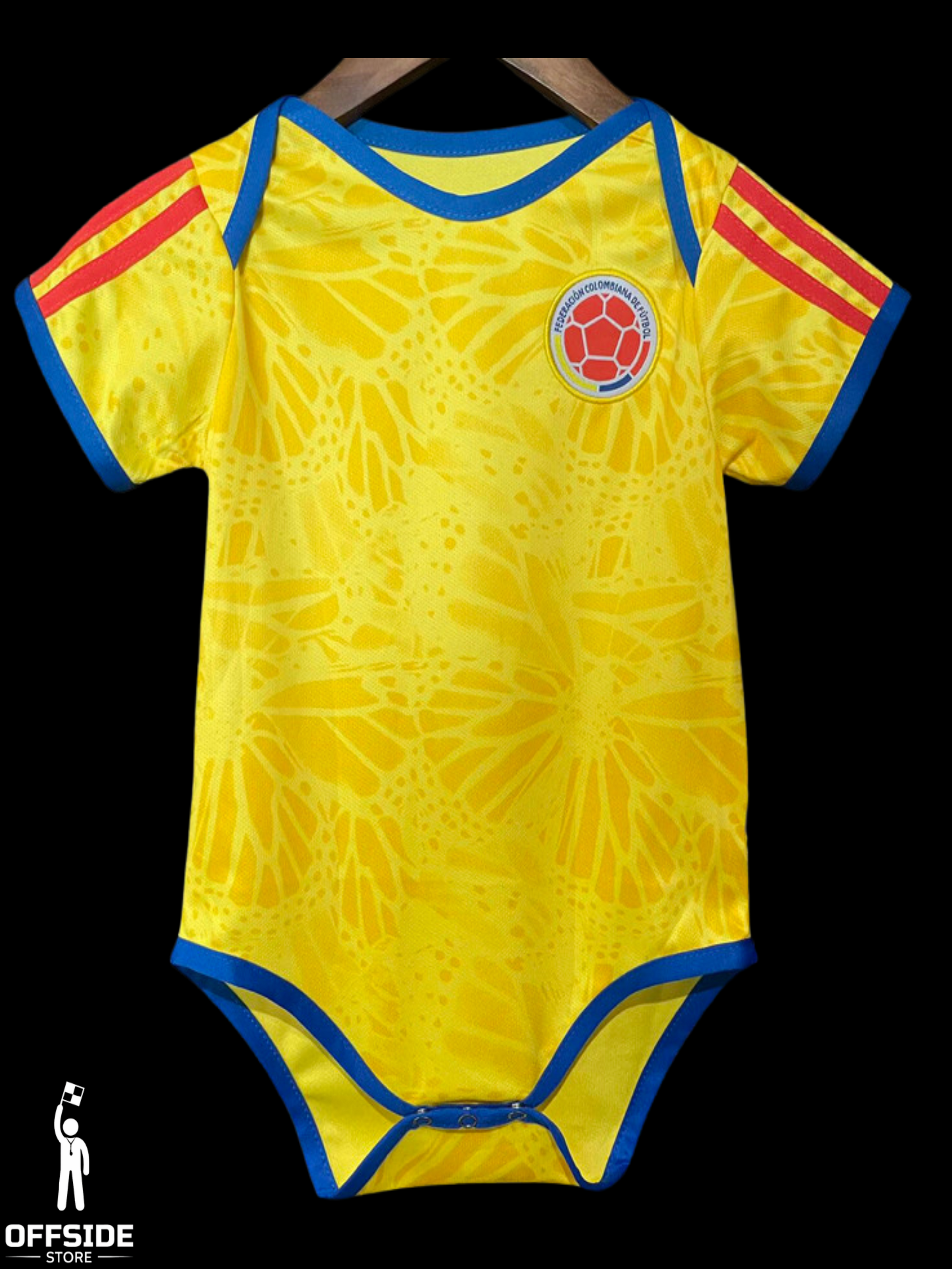 SELECCIÓN COLOMBIA LOCAL 2026/27 TRAJE DE GATEO PARA BEBÉS