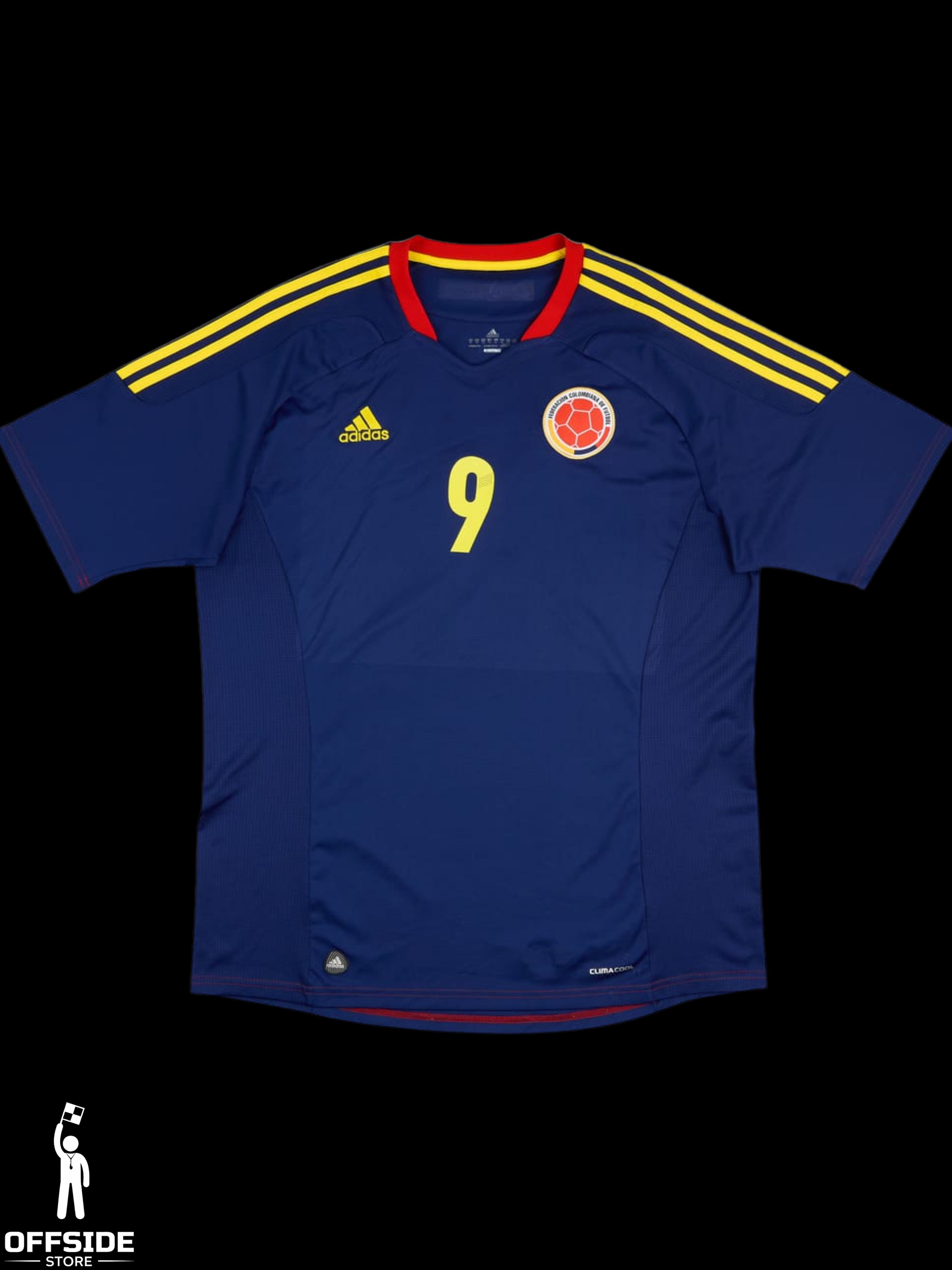 SELECCIÓN COLOMBIA 2011-2013 VISITANTE ORIGINAL 9.5-10